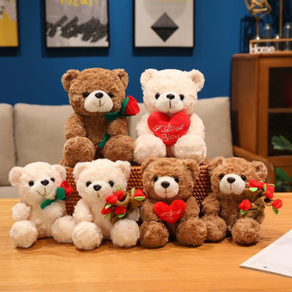 Teddy Bear Surprise Bouquet