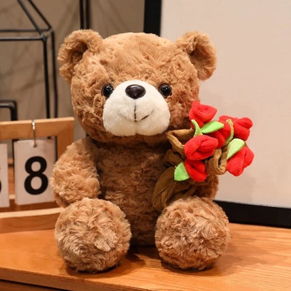 Teddy Bear Surprise Bouquet