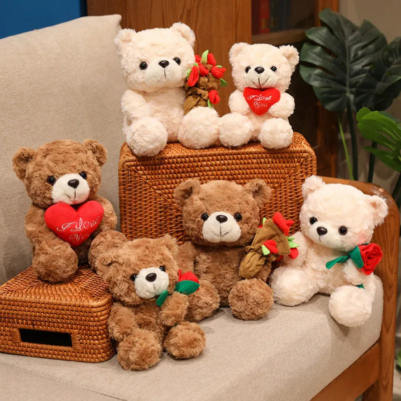 Teddy Bear Surprise Bouquet