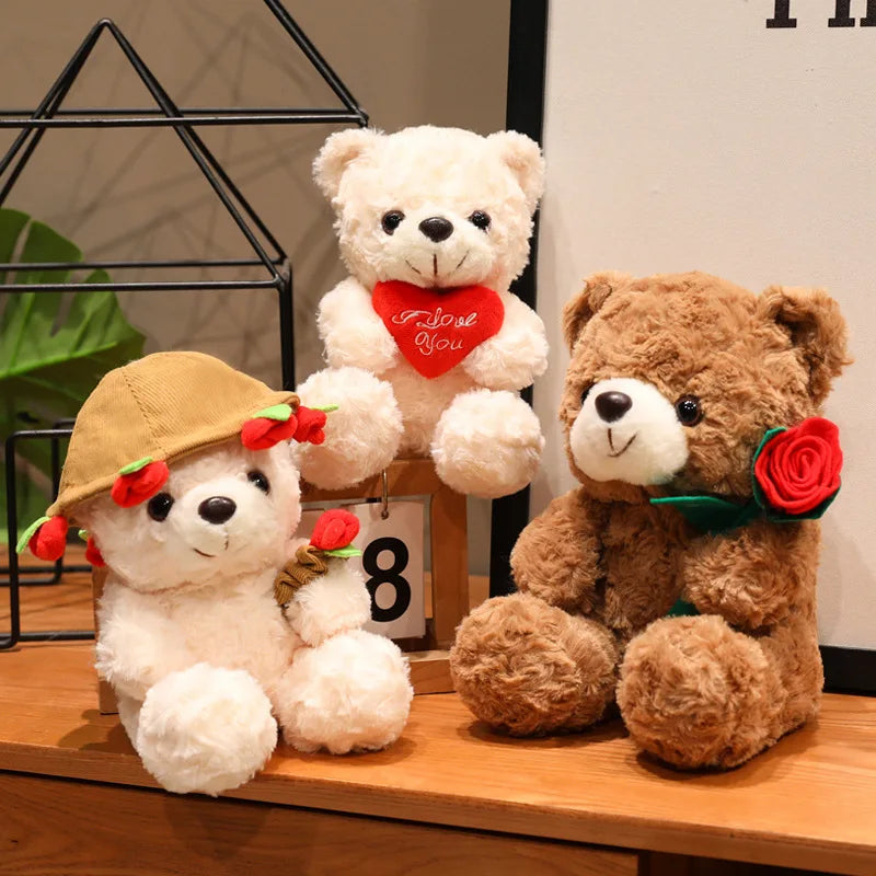 Teddy Bear Surprise Bouquet