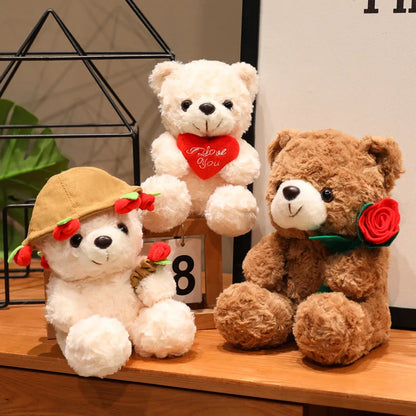 Teddy Bear Surprise Bouquet
