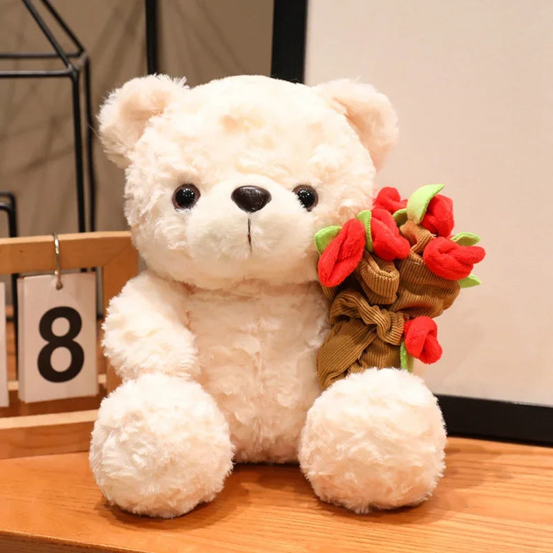 Teddy Bear Surprise Bouquet