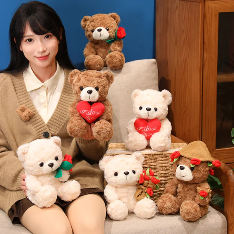 Teddy Bear Surprise Bouquet