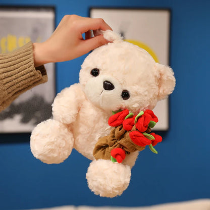 Teddy Bear Surprise Bouquet